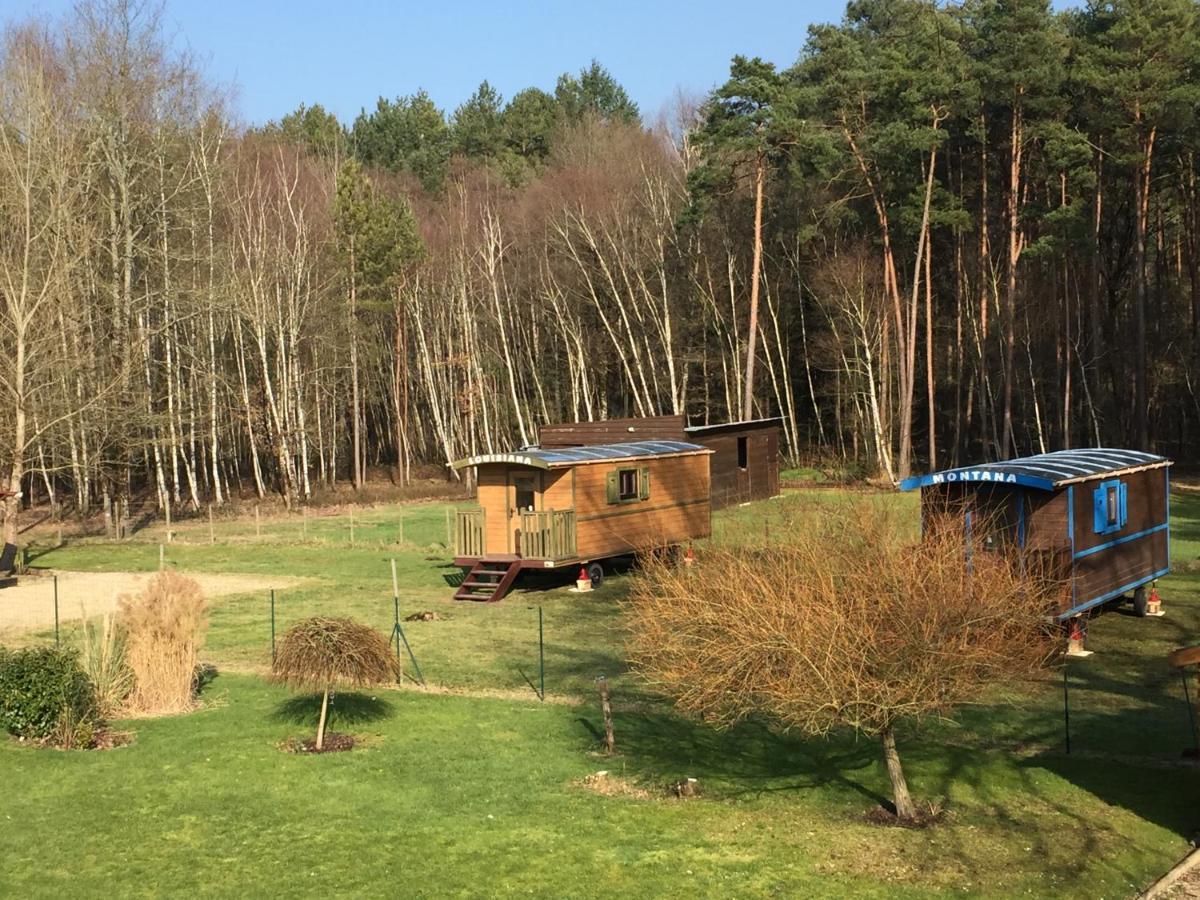 Rougeou Roulottes Du Chalet Des Pins מראה חיצוני תמונה