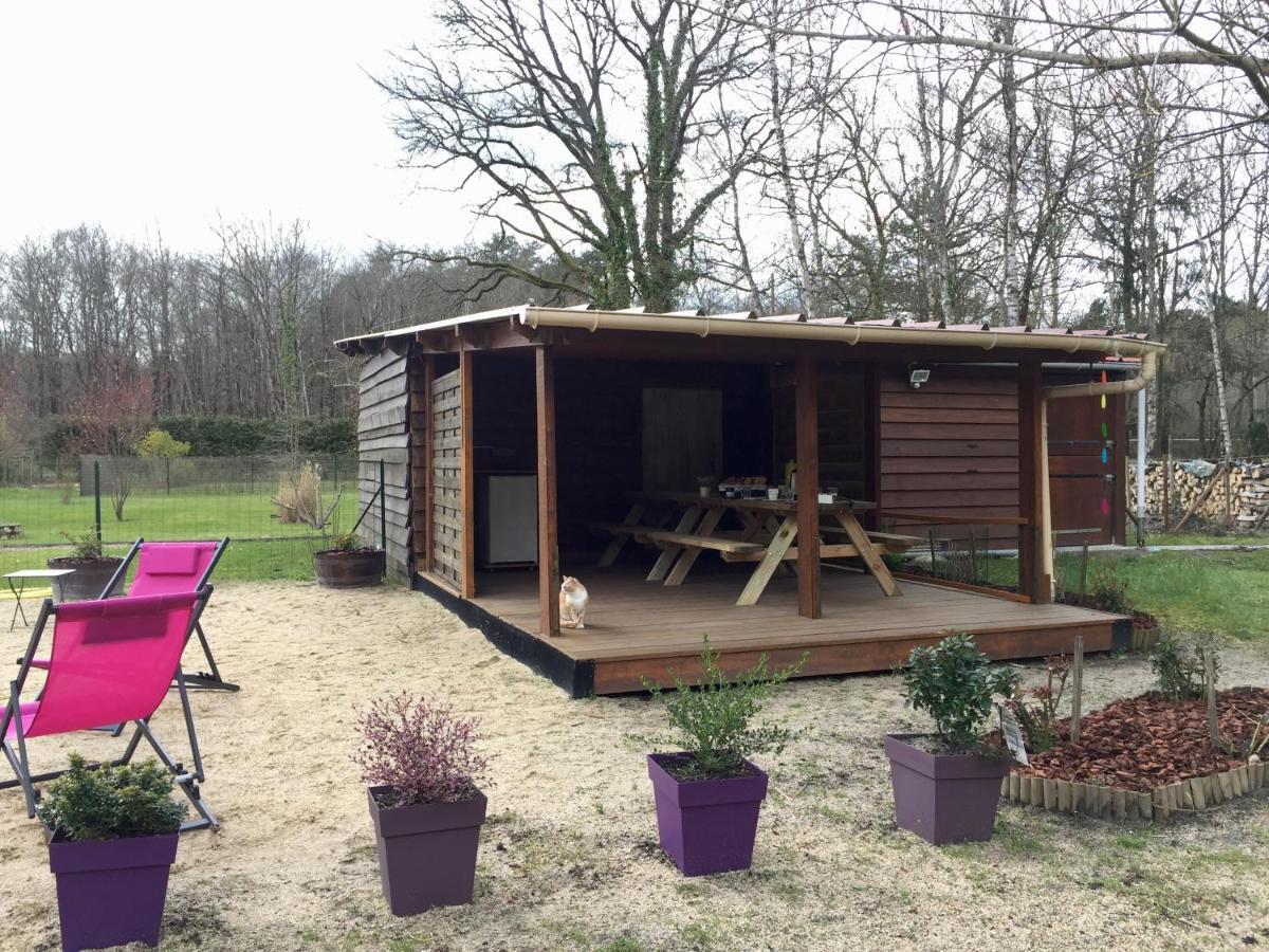 Rougeou Roulottes Du Chalet Des Pins מראה חיצוני תמונה