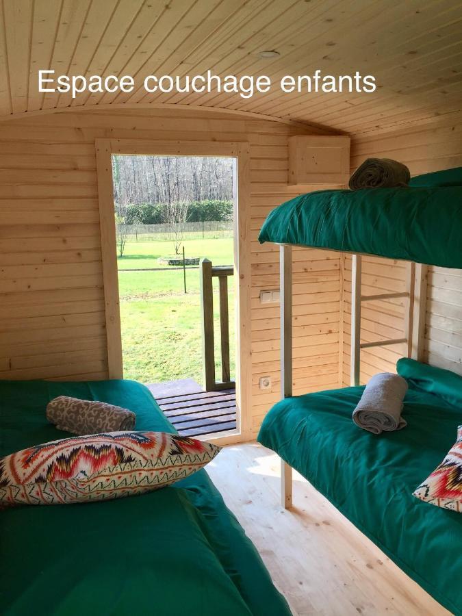 Rougeou Roulottes Du Chalet Des Pins מראה חיצוני תמונה