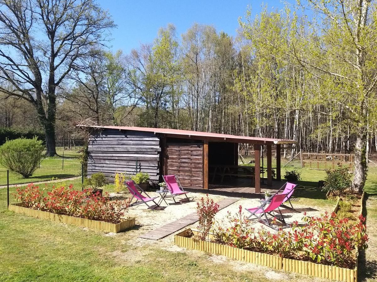 Rougeou Roulottes Du Chalet Des Pins מראה חיצוני תמונה